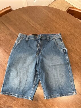 Dickies Men's Light Blue Denim Shorts